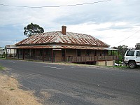 NSW - Wolumla - Scott St (old H1) former Gunpowder Trading Post Hotel (11 Feb 2010)
